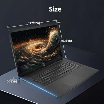 HP 17 Laptop with Touchscreen, 32GB RAM & 1TB SSD Renewed