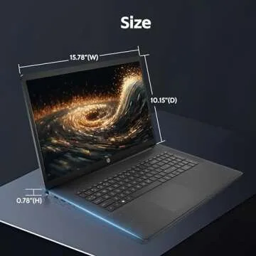 HP 17 Laptop with Touchscreen, 32GB RAM & 1TB SSD Renewed