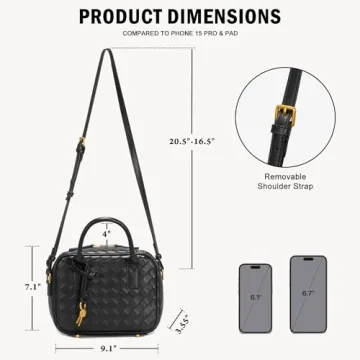 GASSDA Woven Bag for Women - Chic and Versatile Design