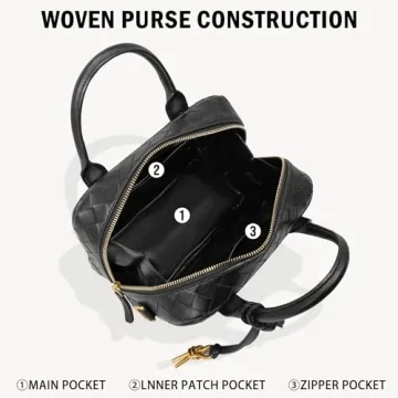 GASSDA Woven Bag for Women - Chic and Versatile Design