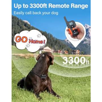 PaiPaitek Bark Collar - Waterproof & Rechargeable for Dogs