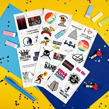 BulbaCraft Marching Band Stickers for Every Music Lover
