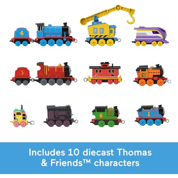 Thomas & Friends Diecast Toy Trains Engine Pack for Kids