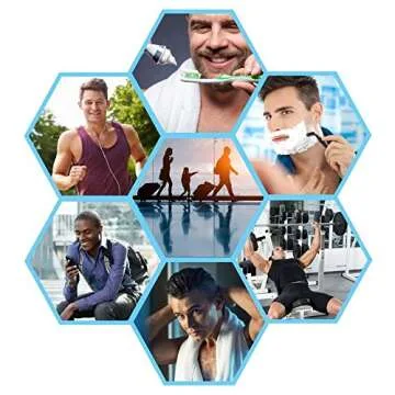 Convenience Kits International Men’s Premium 15-Piece Assembled Travel Kit Featuring: Gillette and Barbasol Shave Products