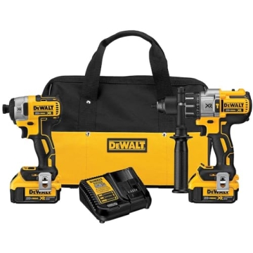 DEWALT 20V MAX Hammer Drill and Impact Driver Kit