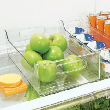 iDesign Kitchen Storage Bin with Easy Grip Handles