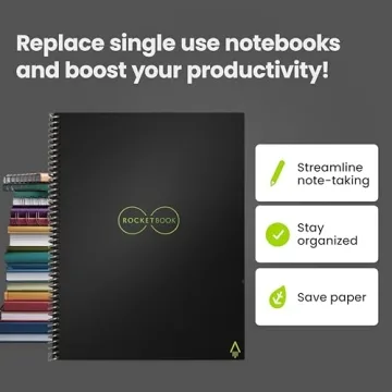 Rocketbook Core Reusable Notebook for School and Work