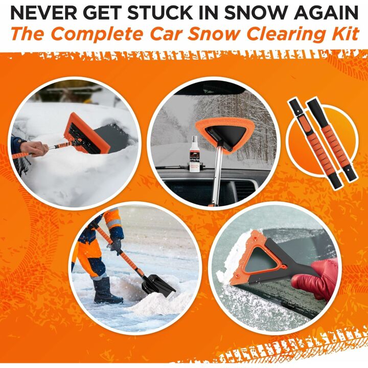 Complete RoofPax Winter Car Kit for Safe Driving