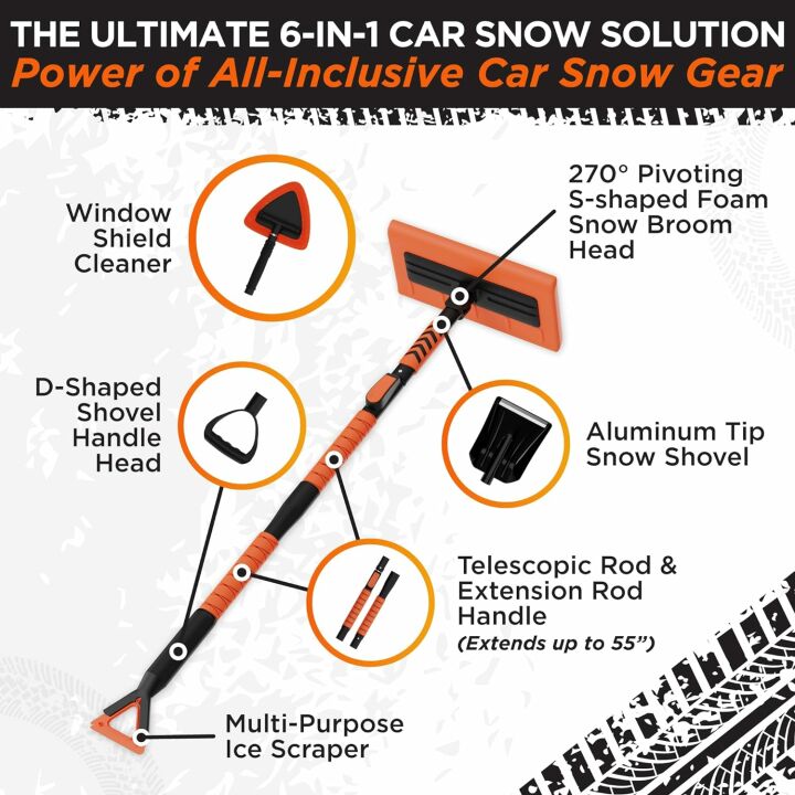 Complete RoofPax Winter Car Kit for Safe Driving