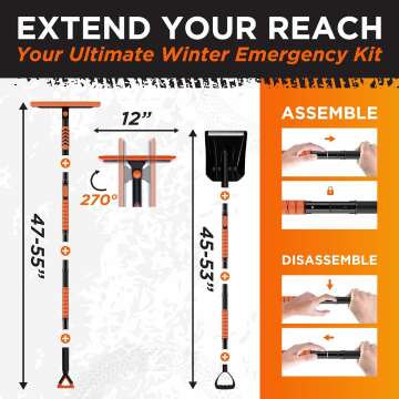 Complete RoofPax Winter Car Kit for Safe Driving