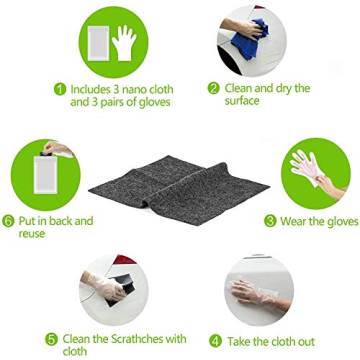 Nano Sparkle Cloths for Car Scratch Remover - 3PCS