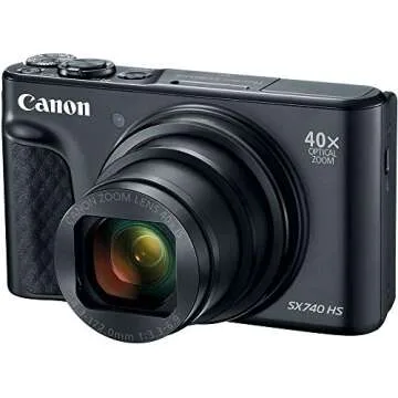 Canon PowerShot SX740 HS Camera Bundle with Accessories