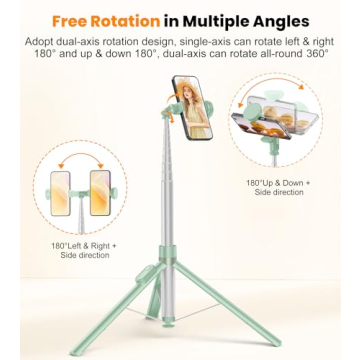 TONEOF Automatic Tripod with Remote - Perfect for Travel