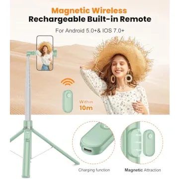 TONEOF Automatic Tripod with Remote - Perfect for Travel