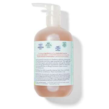 California Baby Calming Lavender Shampoo and Body Wash | 100% Plant-Based (USDA Certified) | Hypoall...