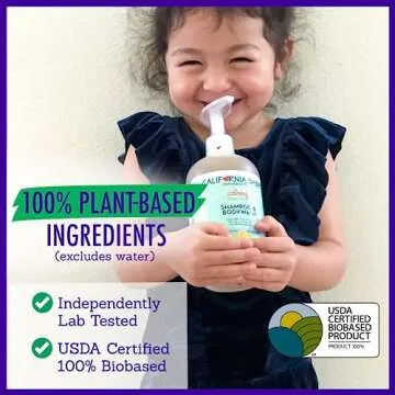 California Baby Calming Lavender Wash | 100% Plant-Based & Gentle