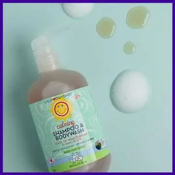 California Baby Calming Lavender Wash | 100% Plant-Based & Gentle