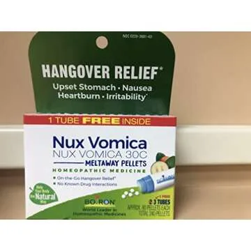 Boiron Nux Vomica 3 Pack - Natural Digestive Relief