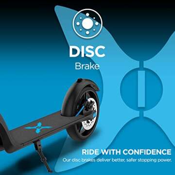 Hover-1 Blackhawk Electric Scooter - Fast & Safe Ride