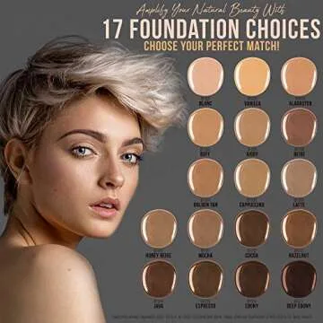 Belloccio Medium Airbrush Foundation Set for Flawless Finish