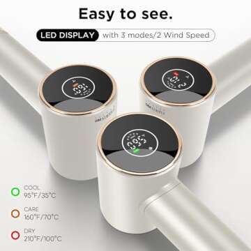 PARWIN PRO BEAUTY Air-Sonic Hair Dryer with Diffuser & Rapid Drying Technology