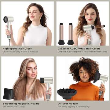 PARWIN PRO BEAUTY Air-Sonic Hair Dryer: Quick & Lightweight