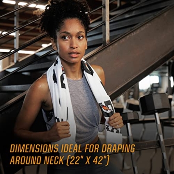 Gatorade Premium Sideline Towel Bi-color for Athletes