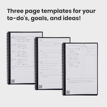 Rocketbook Fusion Reusable Productivity Planner for Students, 6x8.8