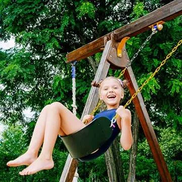 Sunnyglade 2PCS Heavy Duty Swing Seats with Chains