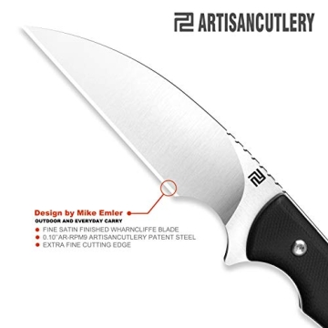 ARTISANCUTLERY Sea Snake Tactical Knife with AR-RPM9 Blade