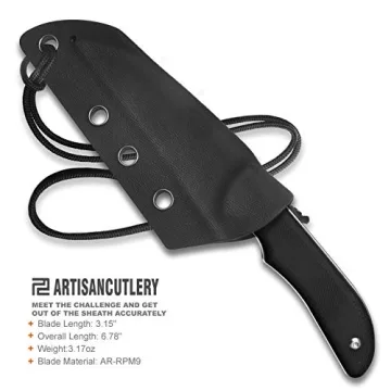 ARTISANCUTLERY Sea Snake Tactical Knife with AR-RPM9 Blade