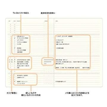 Laconic LGF07-36 Style Notebook A5 Todo List