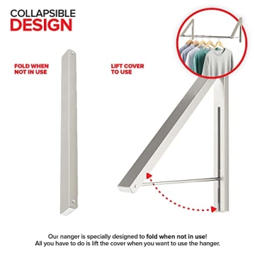 Innovative Double Foldable Clothes Rack for Efficient Drying