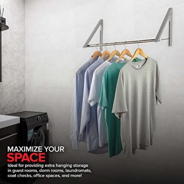 Innovative Double Foldable Clothes Rack for Efficient Drying