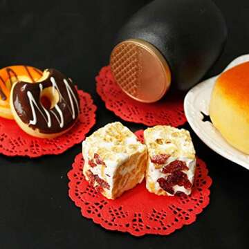 100 Pieces Assorted Colors Floral Round Paper Doilies for Cakes, Desserts, Baked Treat Display, Ideal for Weddings, Formal Event Decoration, Tableware Decor Placemats 4.5 Inches in Diameter