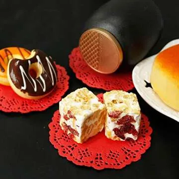 Vibrant 100 Count Colorful Paper Doilies for Parties