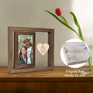EYITUPC Loss of Father Sympathy Gift Memorial Gifts for Loss of Dad Picture Frame, In Memory of Dad ...