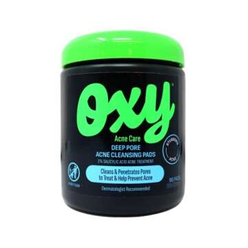 OXY Daily Defense Cleansing Pads: Effective Acne Treatment with Moisture Balance
