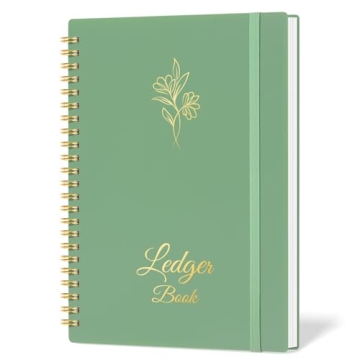 Comprehensive Accounting Ledger Book for Small Business & Personal Use