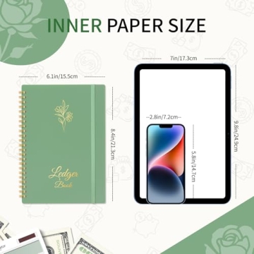 Accounting Ledger Book for Small Business & Family