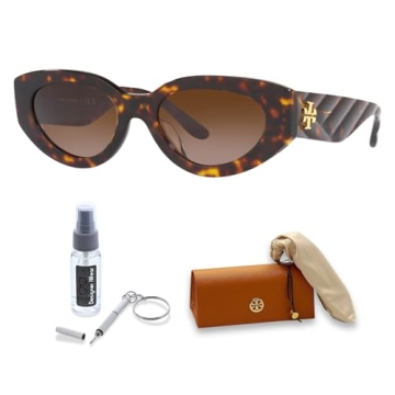Tory Burch 51MM Cateye Sunglasses for Women in Dark Tortoise