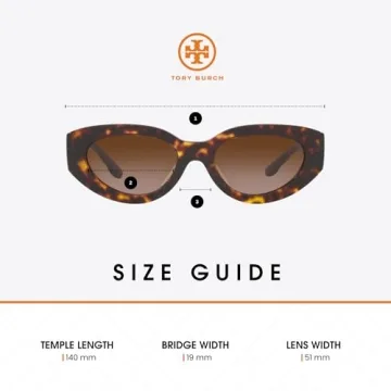 Tory Burch 51MM Cateye Sunglasses for Women in Dark Tortoise