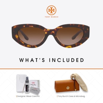 Tory Burch 51MM Cateye Sunglasses for Women in Dark Tortoise