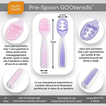 NumNum Baby Spoons Set for Self-Feeding