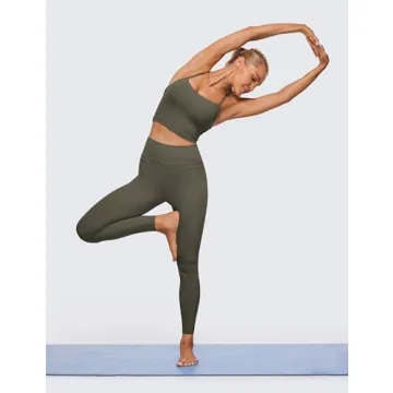 CRZ Yoga Butterluxe Y Back Sports Bra Crop Tank Top