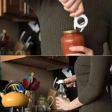 OYSIR 5 in 1 Jar Opener - Essential Kitchen Tool for Everyone