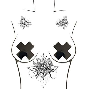 Neva Nude Dom Squad Pasties for Festivals and Raves