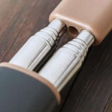 PEXOMEDO Portable Extendable Double-Pole Back Scratcher（8.3-21.3in），Hand Massager for Scratching Itches, Strong and Sturdy,Good Practical and Novel Gifts for Friends and Family. (Red, 1 Pack)