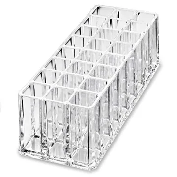 Acrylic Rollerball Perfume Organizer with 24 Slots