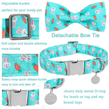 Stylish Adjustable UP URARA PUP Easter Dog Collar for XL Dogs